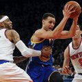 VIDEO: Stephen Curry 54 punkti polnud Knicksi vastu võiduks piisav!