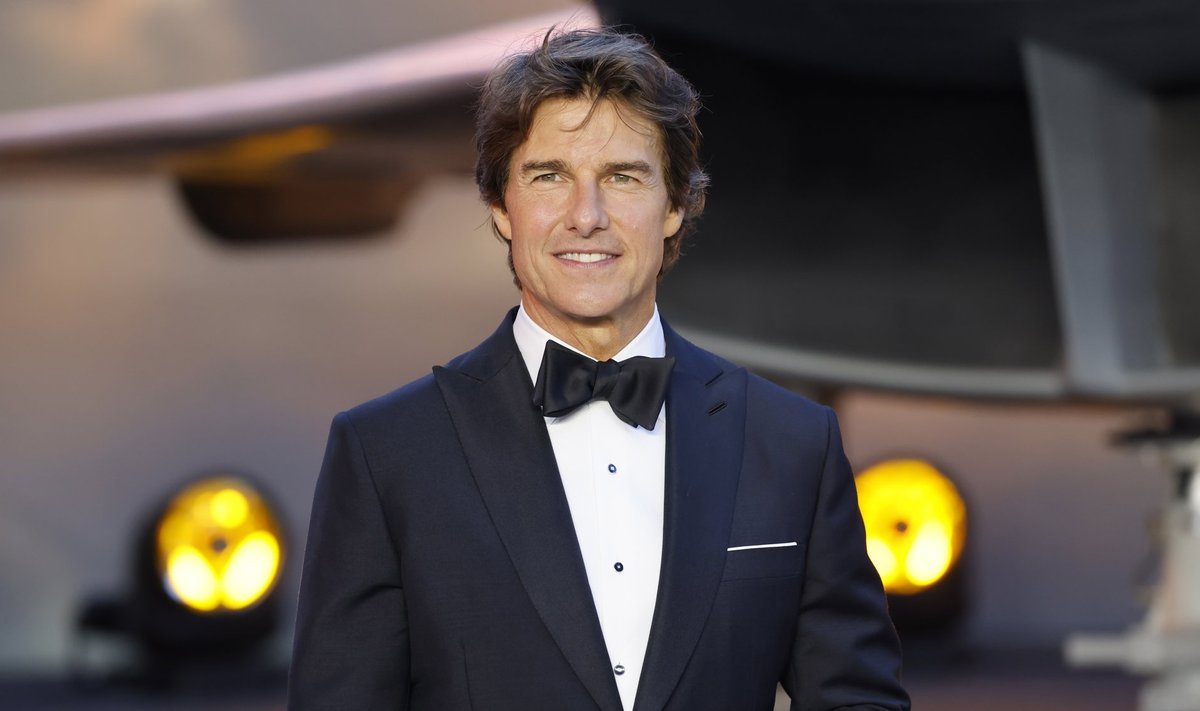 Tom Cruise oma filmi esilinastusel