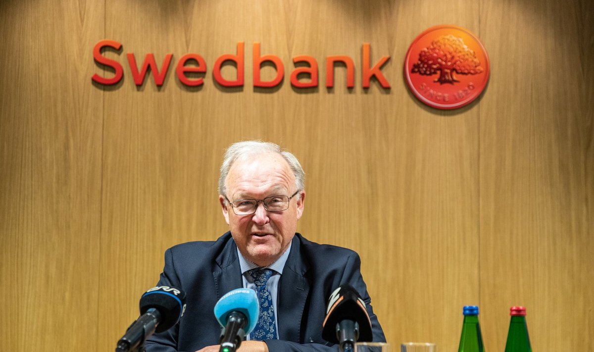 MIKS NII, GÖRAN? Swedbanki nõukogu esimees Göran Persson.