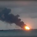 Пять судов ищут членов экипажа загоревшихся в Керченском проливе кораблей