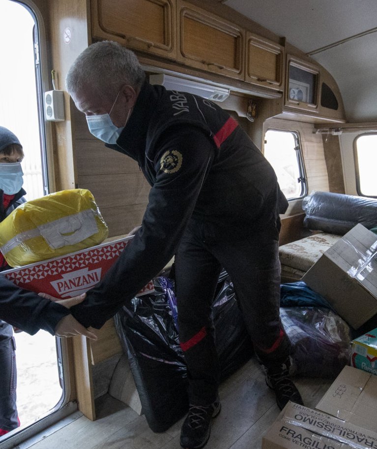 Humanitaarabi kiogumine Ukraina heaks Punases Ristikus