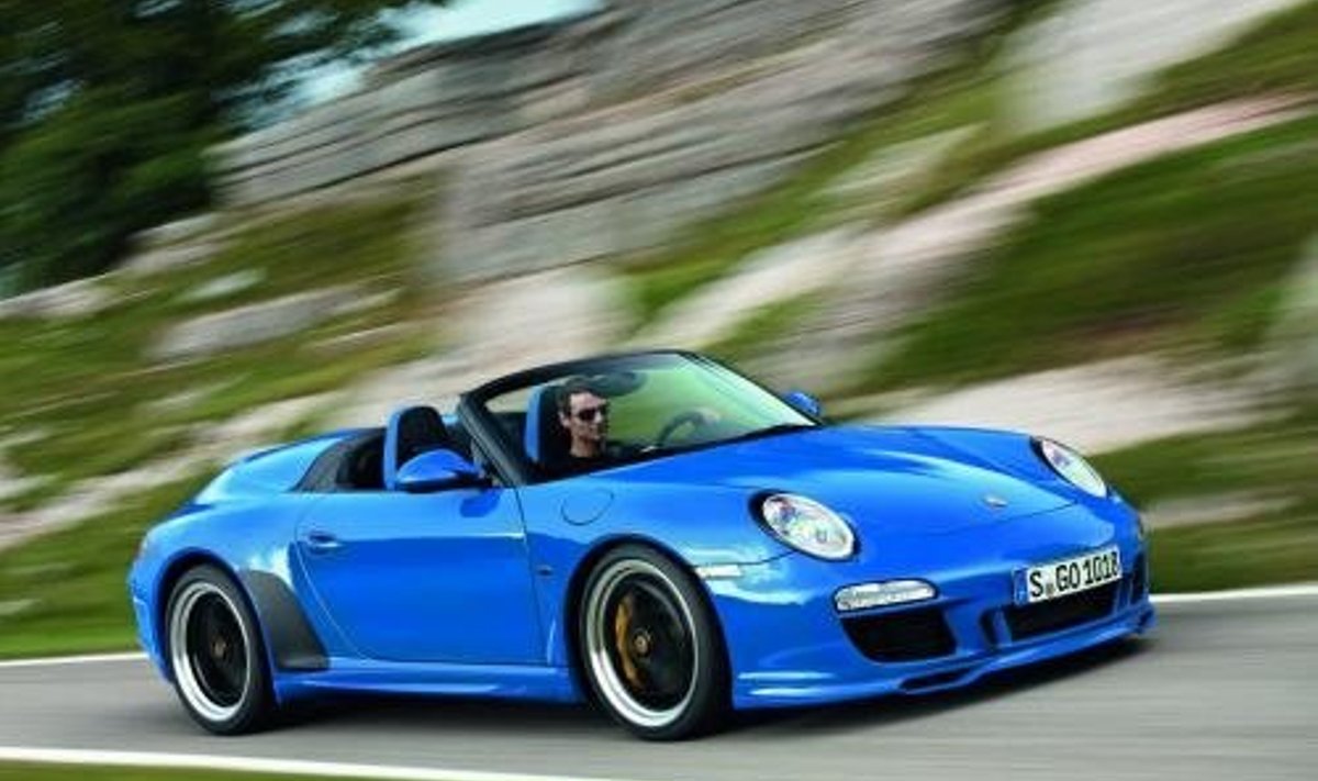 Ometi üks Porsche 911, mis ka eriliselt mõjub
