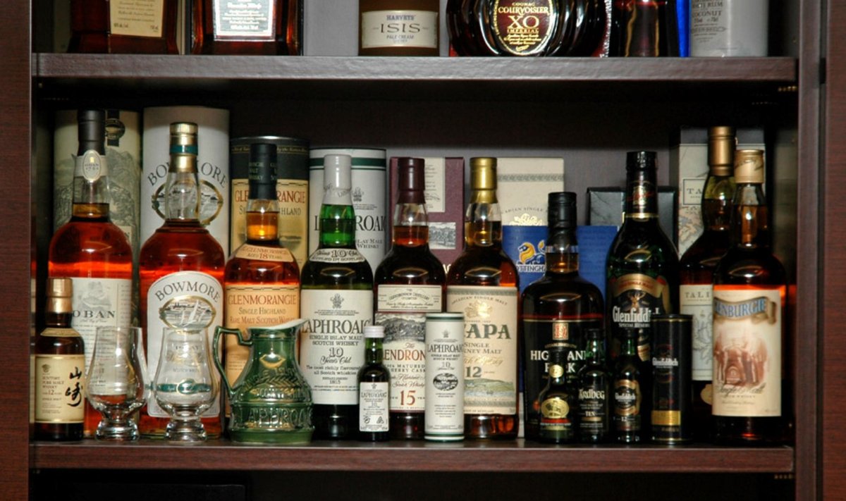 Foto illustratiivne. Kui traditsiooniline šoti viski (fotol) valmistatakse odralinnastest, siis esimene Eesti viski vlamis Ameerika eeskujul rukkist.
