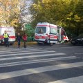ФОТО: Скорая помощь с пациентом попала в аварию