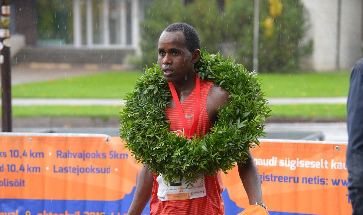 Ibrahim Mukunga finišis.