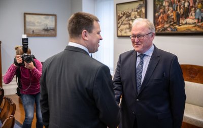 Swedbank grupi juhtide kohtumine Jüri Ratasega