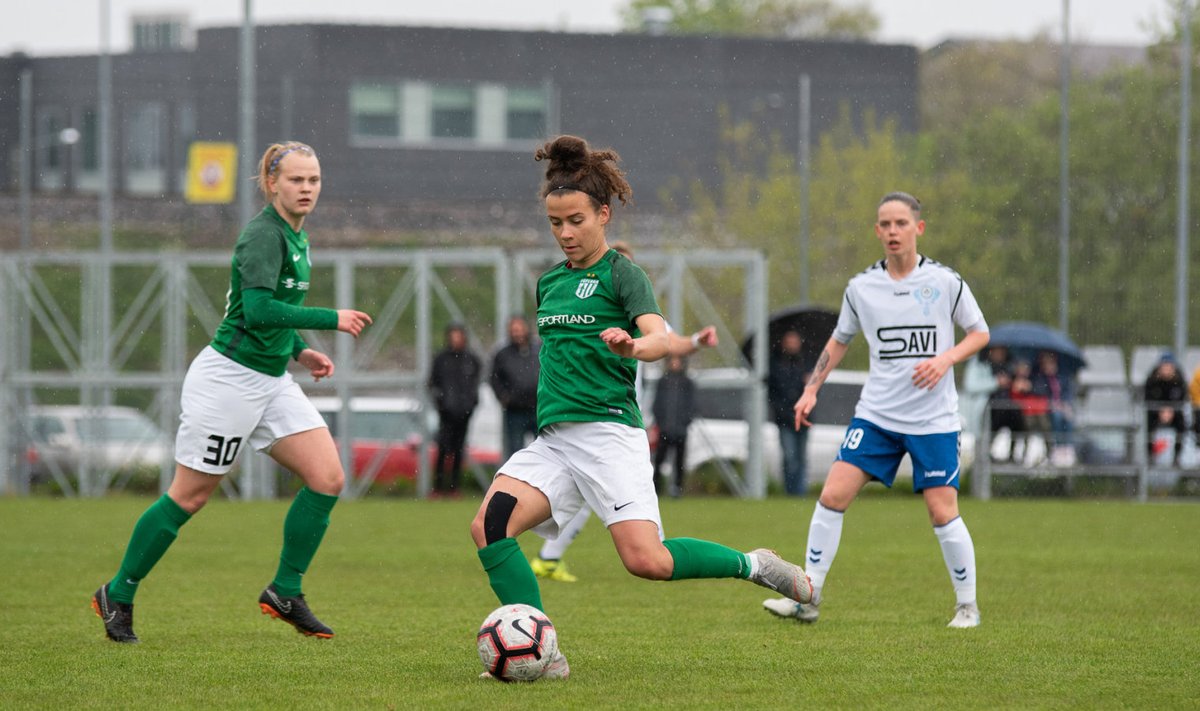 FC Flora ääremängija Mari Liis Lillemäe
