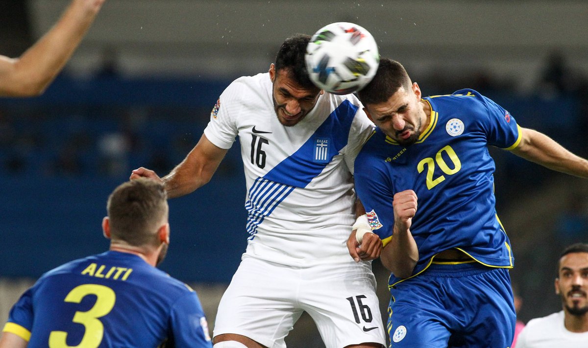 Kosovo ja Kreeka mäng Rahvuste liigas