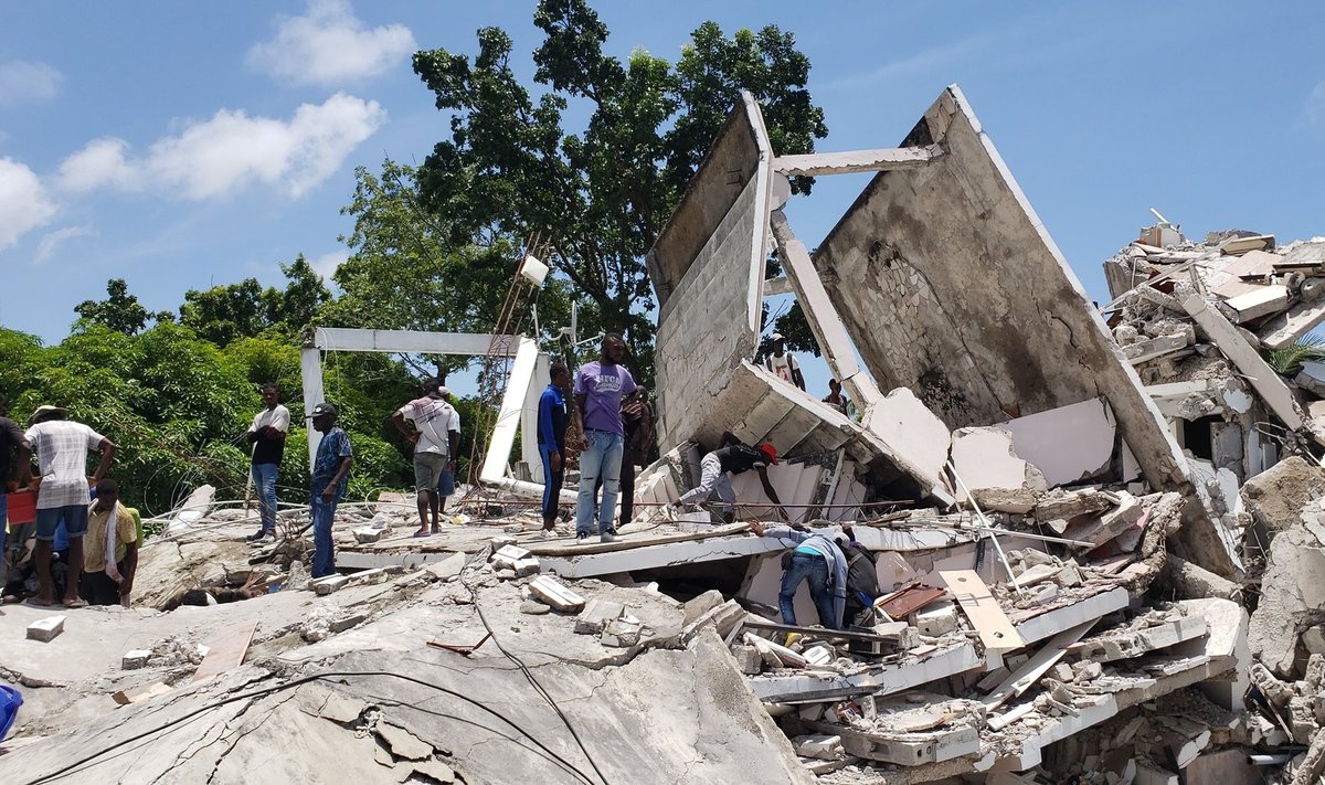 Maavärina tagajärjed Haitil
