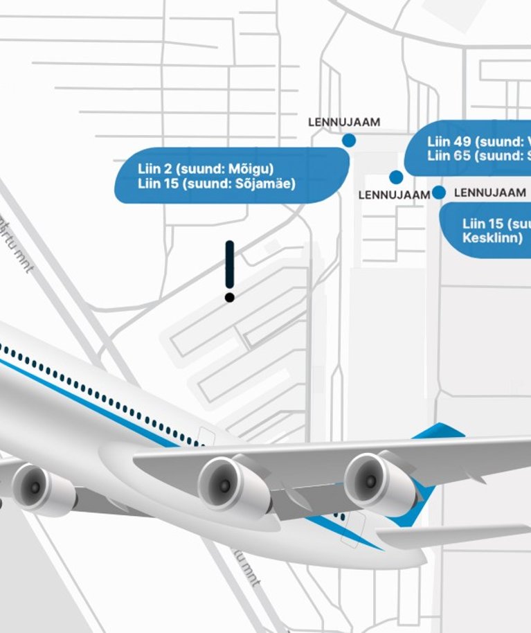 Lennujaama trammid ei sõida