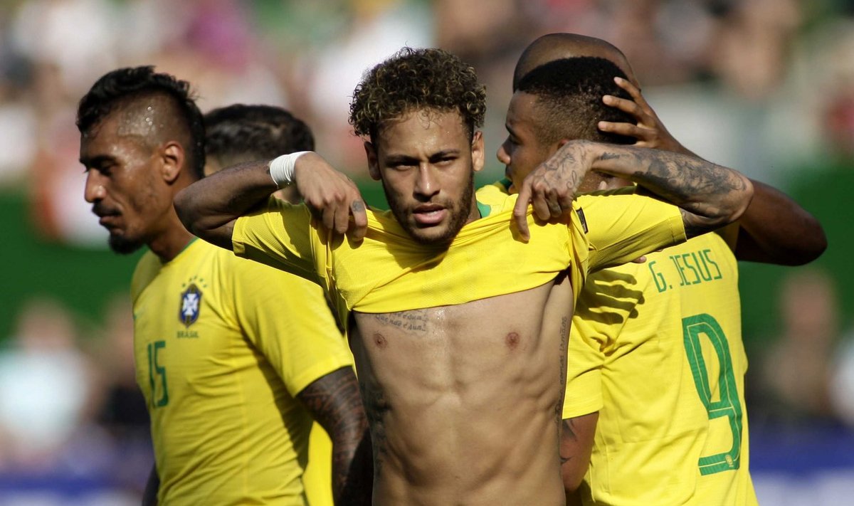 Neymar ja kaaslased - MMi eel suurimad soosikud?