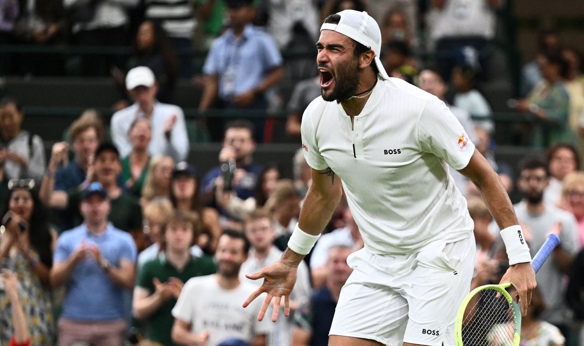 Matteo Berrettinist on saanud Wimbledoni suurim must hobune.