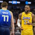 VIDEO | Lakers alistas Mavericksi, James mängis Doncici üle