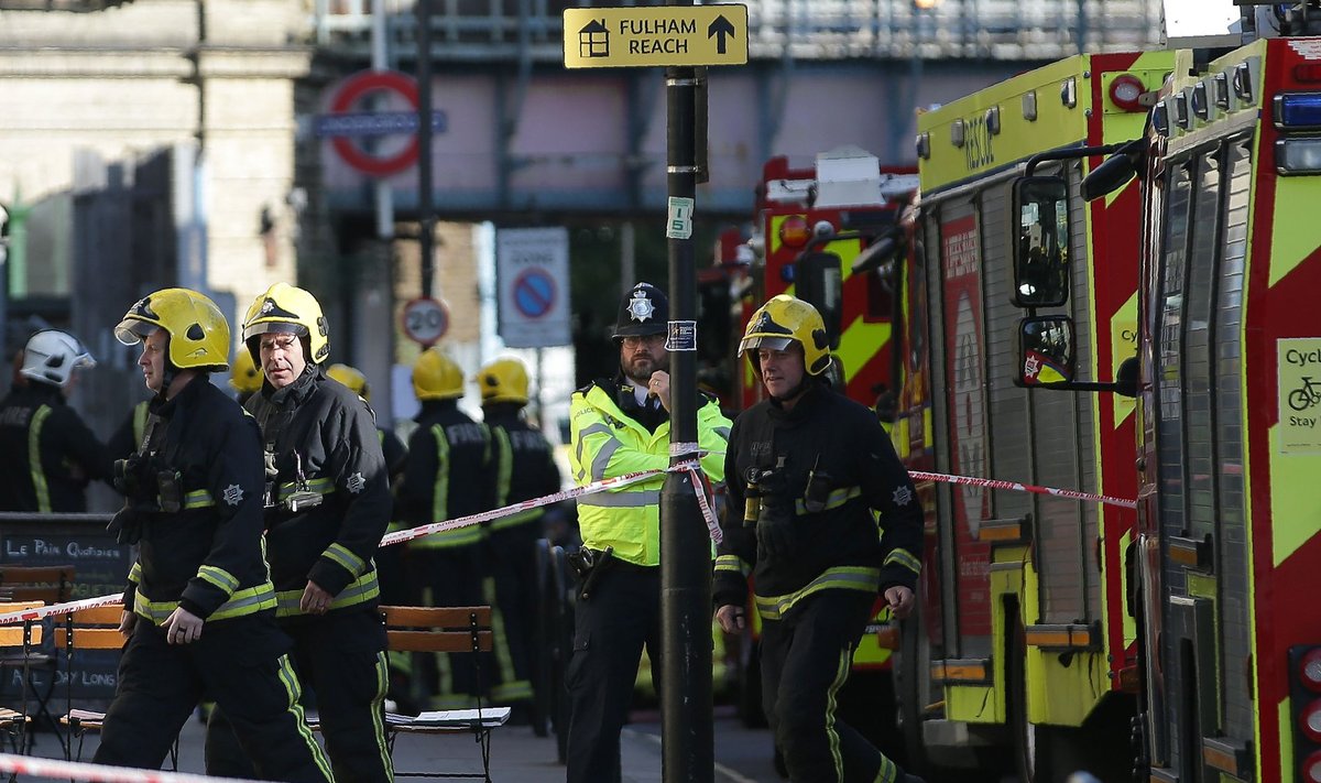Londoni metroos toimunud plahvatuses sai viga ka üks eestlane