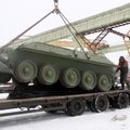 ФОТО: Найденный в Ида-Вирумаа трофейный танк Т-34 покинул завод после реставрации