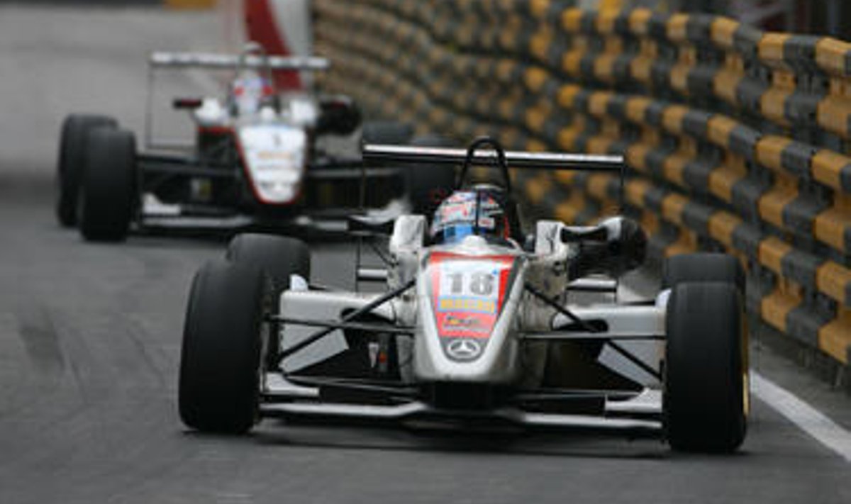 Marko Asmer. Macau GP 2006.