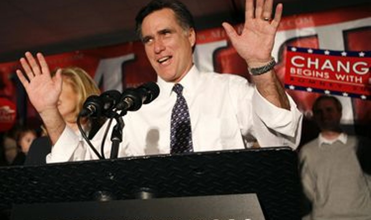 USA presidendiks kandideeriv endine Massachusettsi kuberner Mitt Romney.