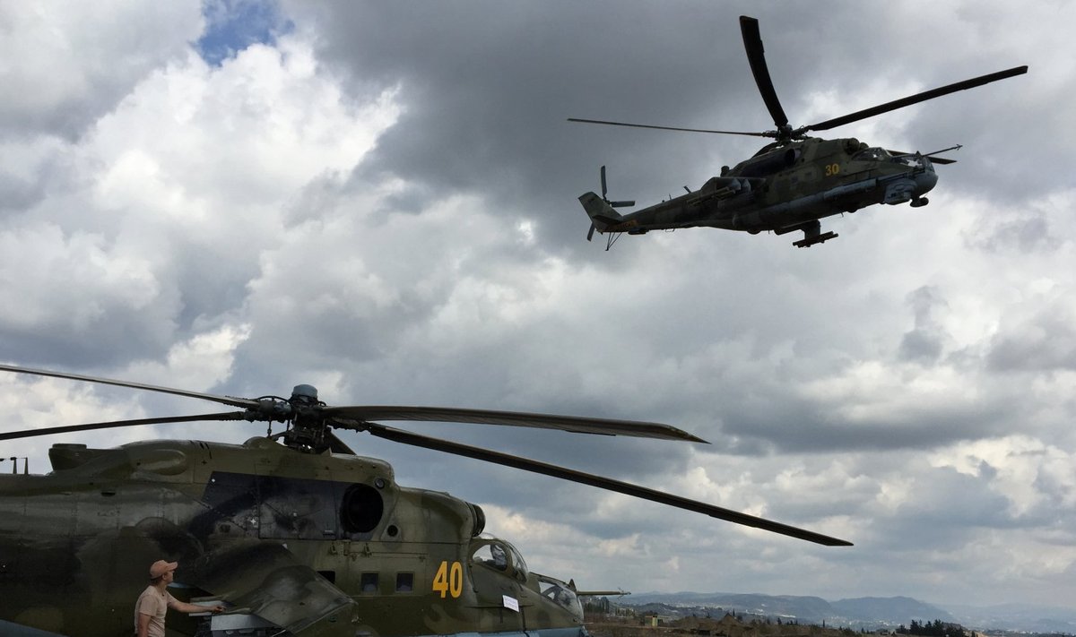 Venemaa lahingukopterid Mi-24 Süürias