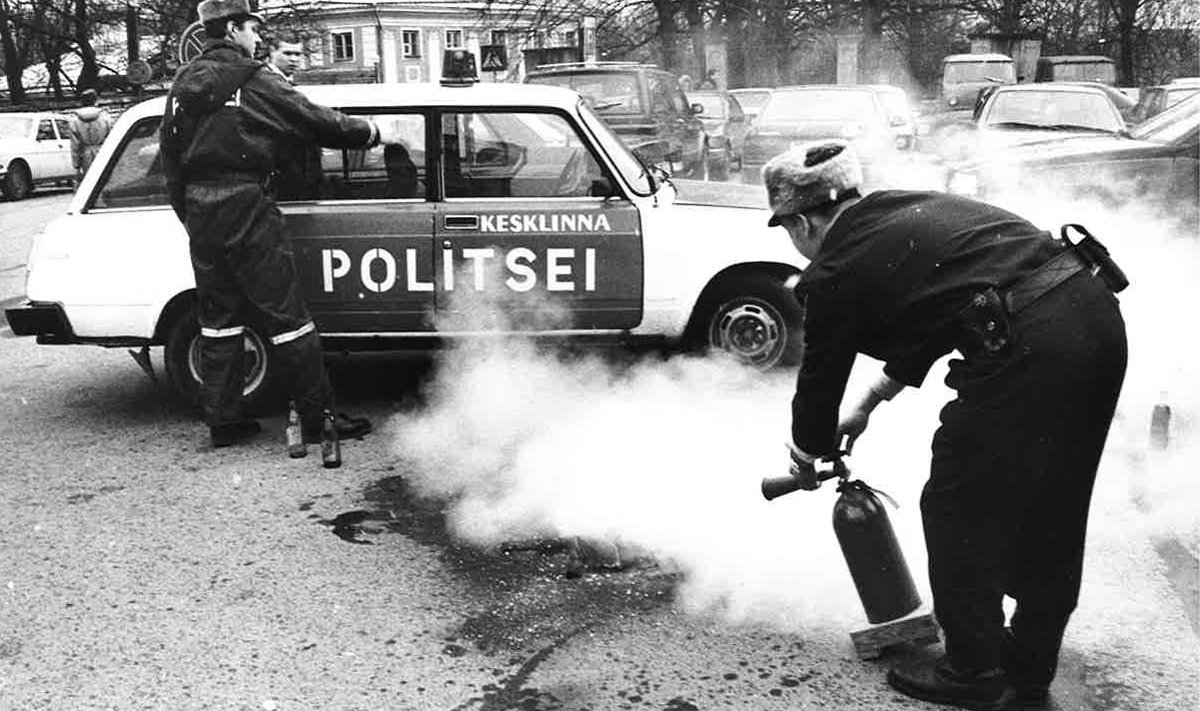 1990-ndatel olid kuulid ja kallaletungid argipäev ning vahejuhtumeid, mis olid politseiametnikele eluohtlikud, oli palju.