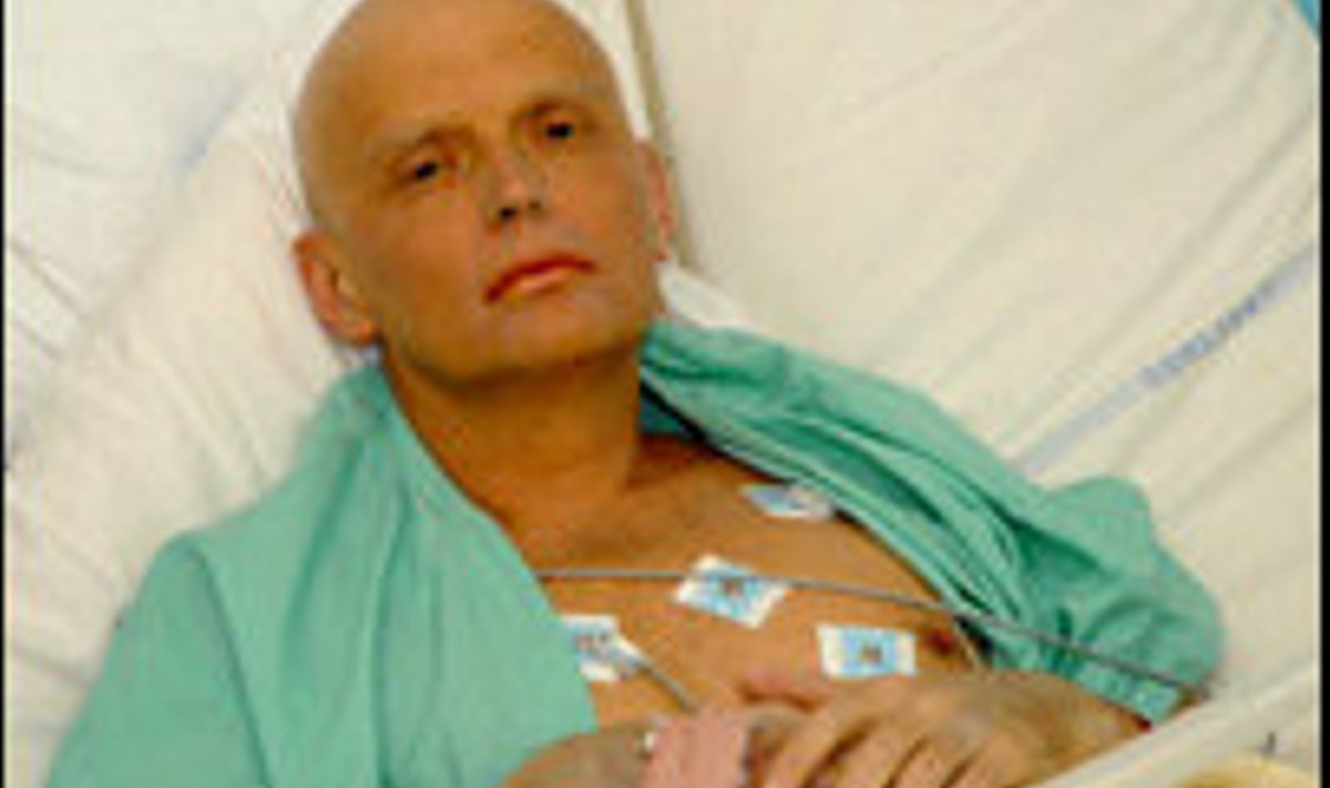 Alexandr Litvinenko haiglas.