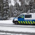 На шоссе Таллинн-Пярну грузовик врезался в школьный автобус