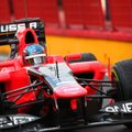 Marussia F1 meeskonna varustus ja autod lähevad oksjonile