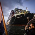 VIDEO | Suessi kanalis paksu pahandust korraldanud konteinerlaev saabus Rotterdami
