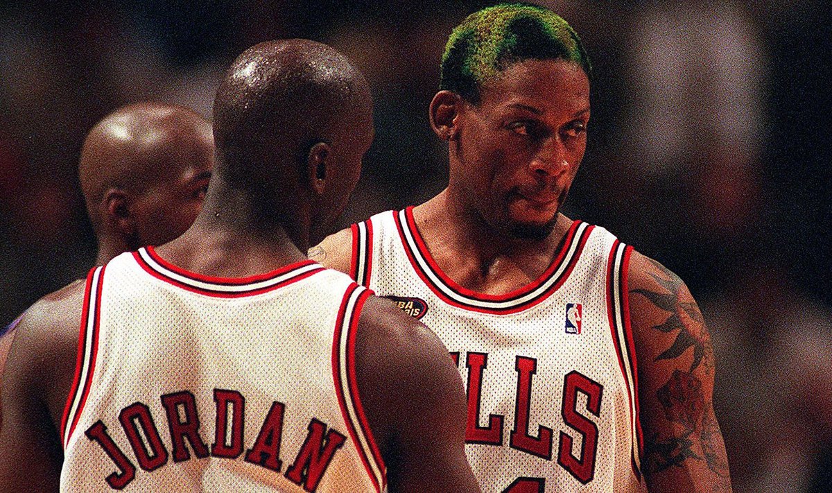 Michael Jordan ja Dennis Rodman