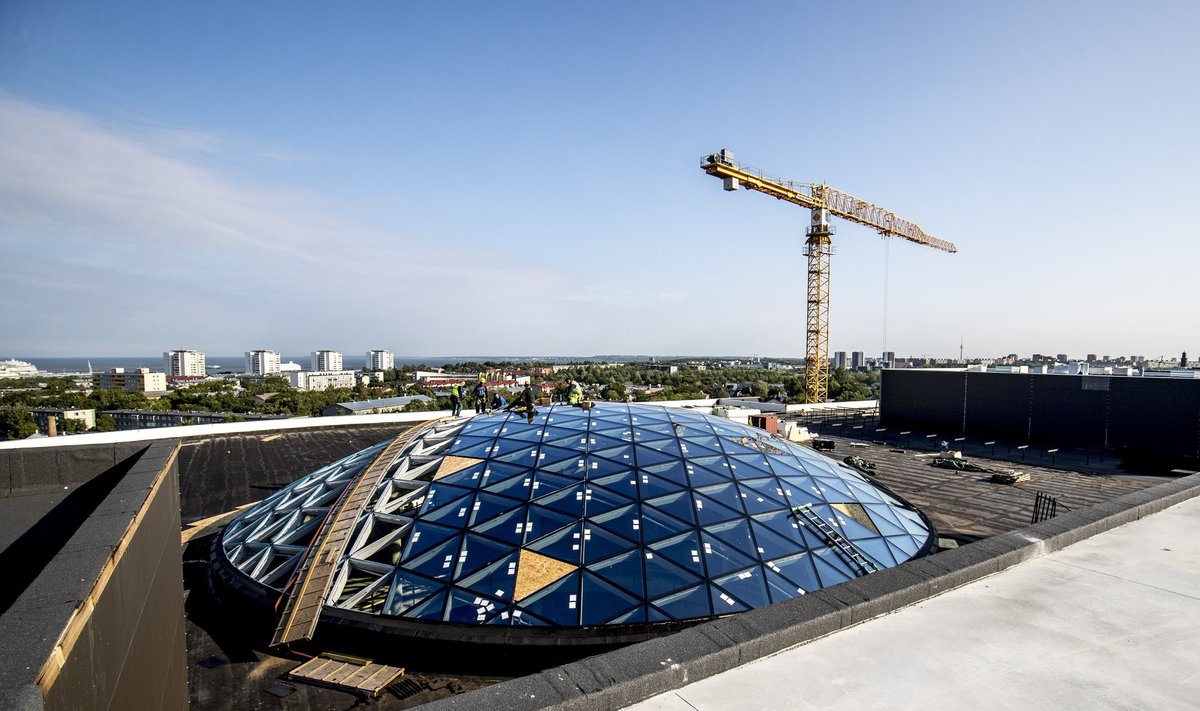 Merko Ehituse suuremate projektide hulka kuulub Tallinna T1 kaubanduskeskus.