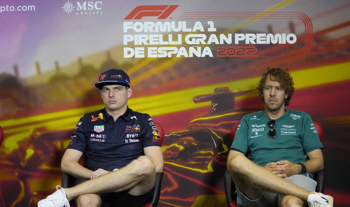 Max Verstappenil (vasakul) on võimalus Sebastian Vettelilt (paremal) ja Michael Schumacherilt üle võtta ühe hooaja etapivõitude rekord.