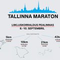 INTERAKTIIVNE GRAAFIK | Tutvu Tallinna maratoni jooksutrasside ja tänaste liikluskorralduse muudatustega!
