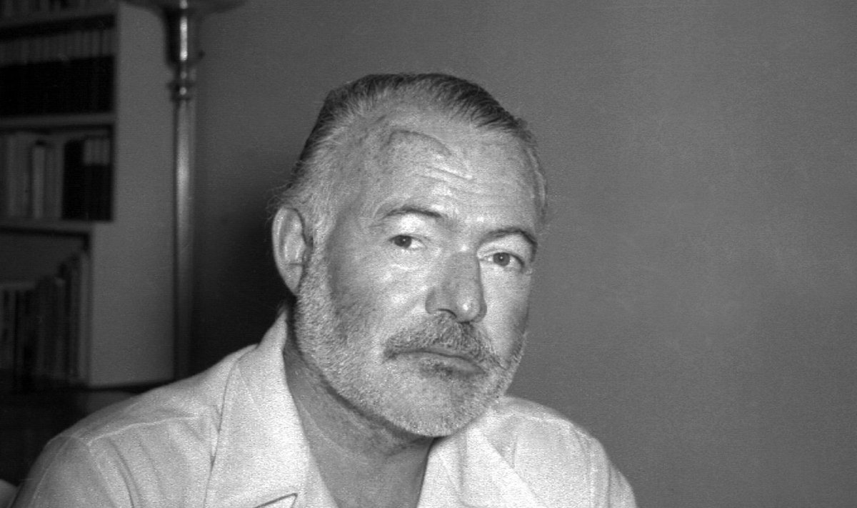 Ernest Hemingway 21. augustil 1950. aastal Havana lähistel San Francisco de Paulas