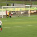 VIDEO | Eesti jalgpalli Esiliigas löödi nädalavahetusel halenaljakas omavärav