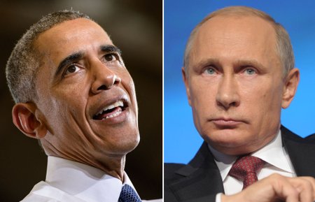 Venemaa president Vladimir Putin ja USA president Barack Obama.