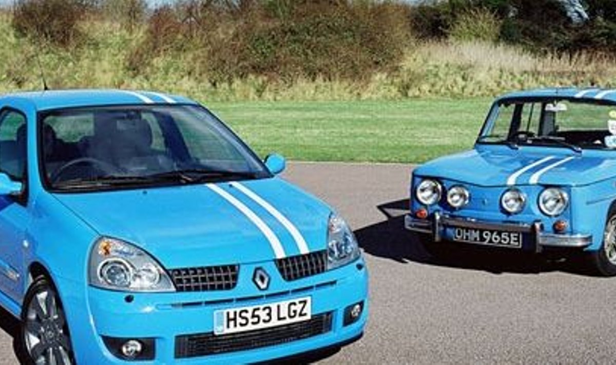 Vana ja uus Renault Gordini
