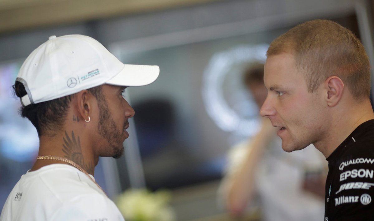 Lewis Hamilton ja Valtteri Bottas