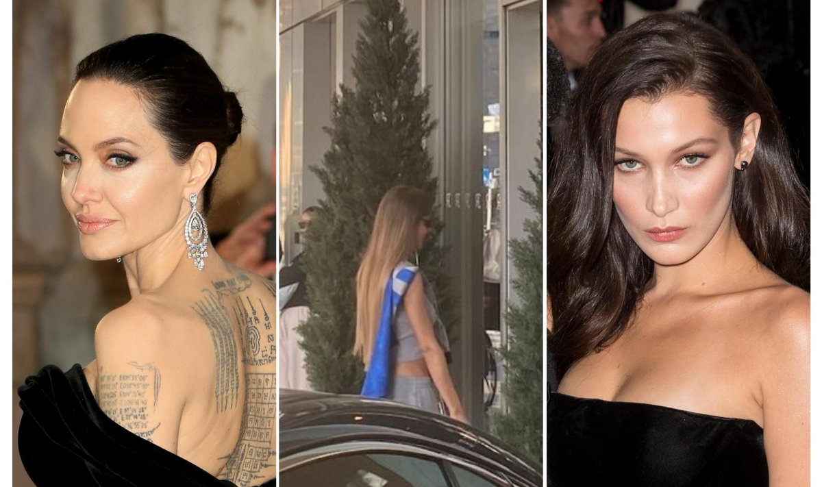 Angelina Jolie, Simi Khadra ja Bella Hadid