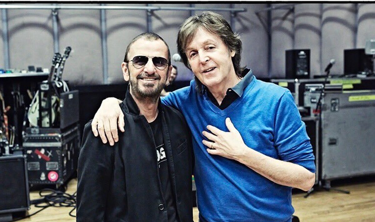 Sir Ringo Starr ja Sir Paul McCartney