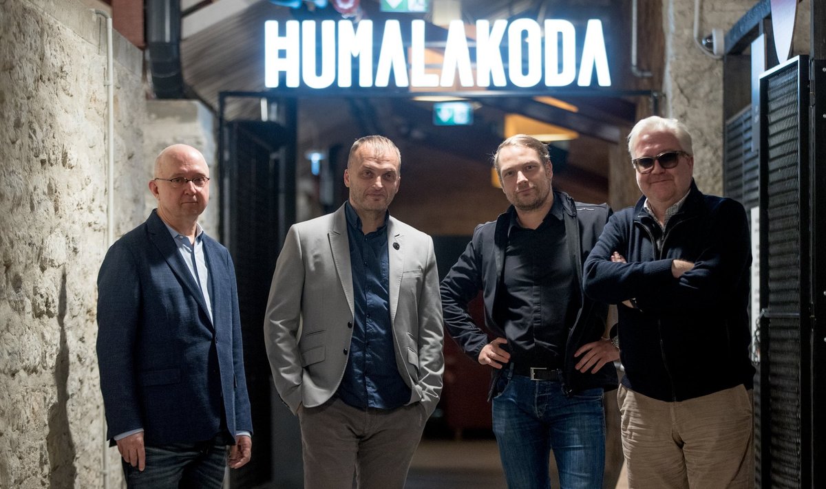 Olav Osolin, Rain Teimann, Joel Volkov ja Marek Reinaas