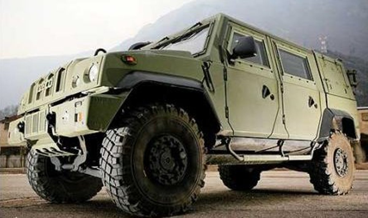 Itaalia soomuk Iveco LMV M65, mida kasuttakse ennekõike luureülesannete täitmisel, võetakse Vene armee relvastusse.