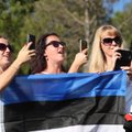 DELFI FOTOD | Punktikatsele enam inimesi ei mahu. Eesti fännid on valmis Tänakut maailmameistrina tervitama