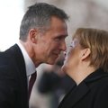 NATO peasekretär kiitis Angela Merkeli vastupidavust valge veini joomisel