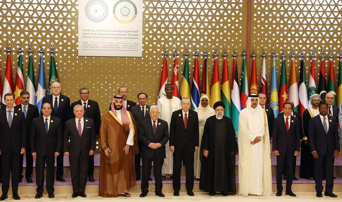 Saudi Araabia võõrustas tippkohtumist Gaza sõja lahendamiseks