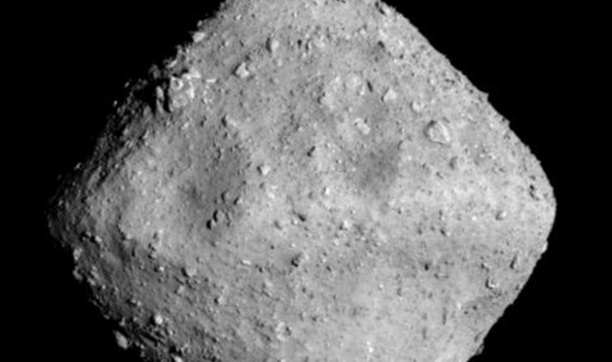 Sellel aastal Jaapani kosmosesondi Hayabusa2 poolt tehtud pilt Ryugu asteroidist