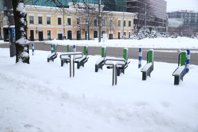 Lumest puhastamata Tallinn