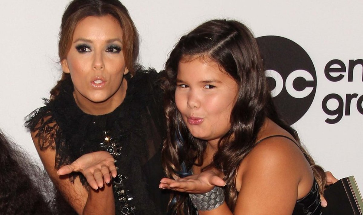 Eva Longoria koos Madison De La Garzaga