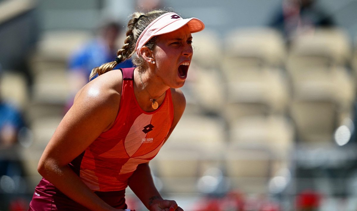 Elise Mertens tegi Prantsusmaa lahtiste kolmandas ringis suurüllatuse.