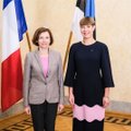 ФОТО | Президент Керсти Кальюлайд обсудила мировые проблемы с министром обороны Франции