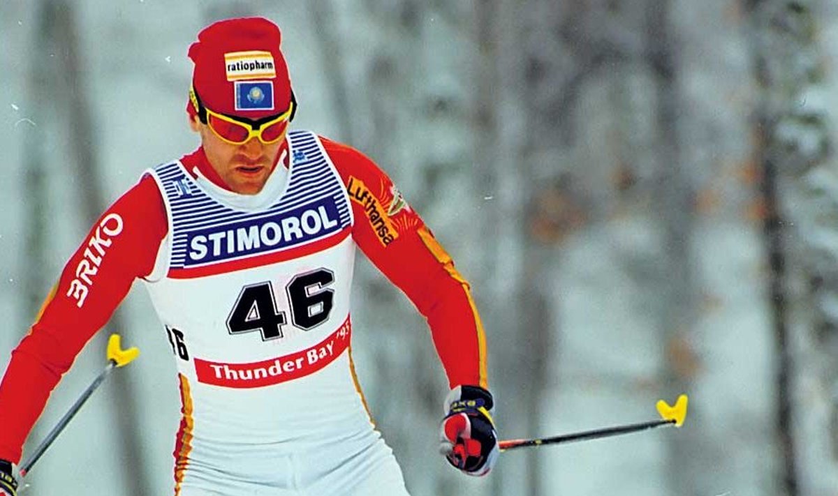 Rootslaste dopingusaade heidab varju Vladimir Smirnovile, kes võitis Thunder Bay MM-il kolm kuldmedalit. (Foto: Lembit Peegel/EPL-i arhiiv)