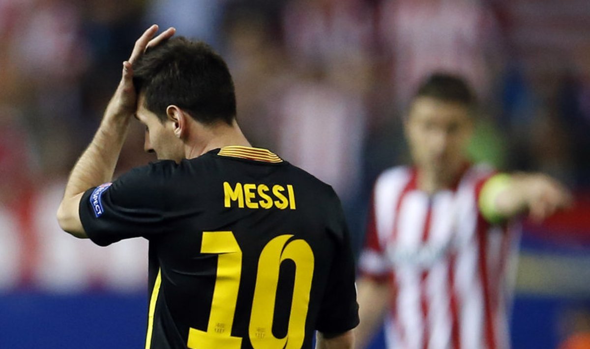 Lionel Messi tegi tagasihoidliku mängu